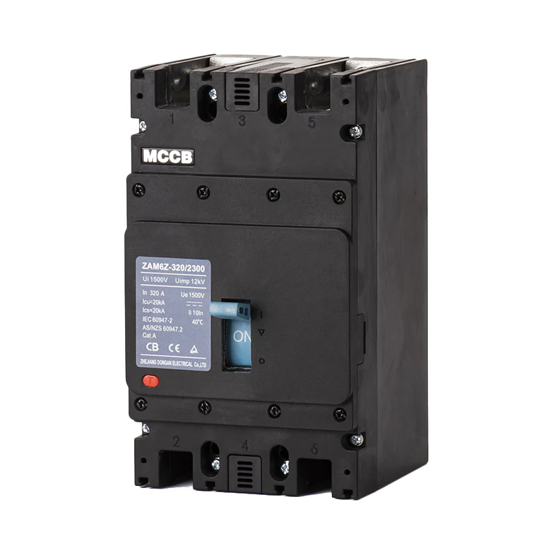 Are molded case circuit breakers generally suitable for AC or DC?