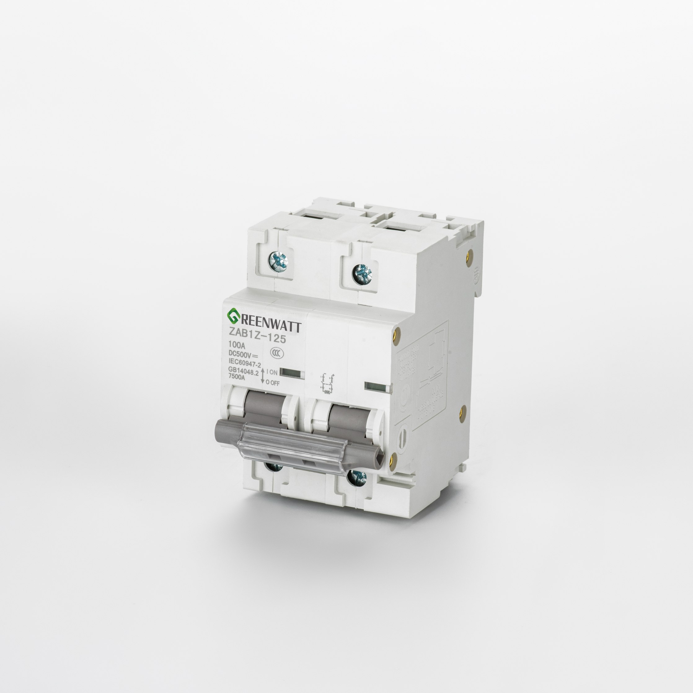 What are the technical characteristics of DC MCCB?