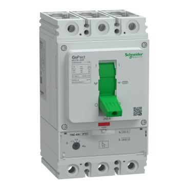 Circuit breaker-MCCB 400-3 poles-36kA at 415VAC