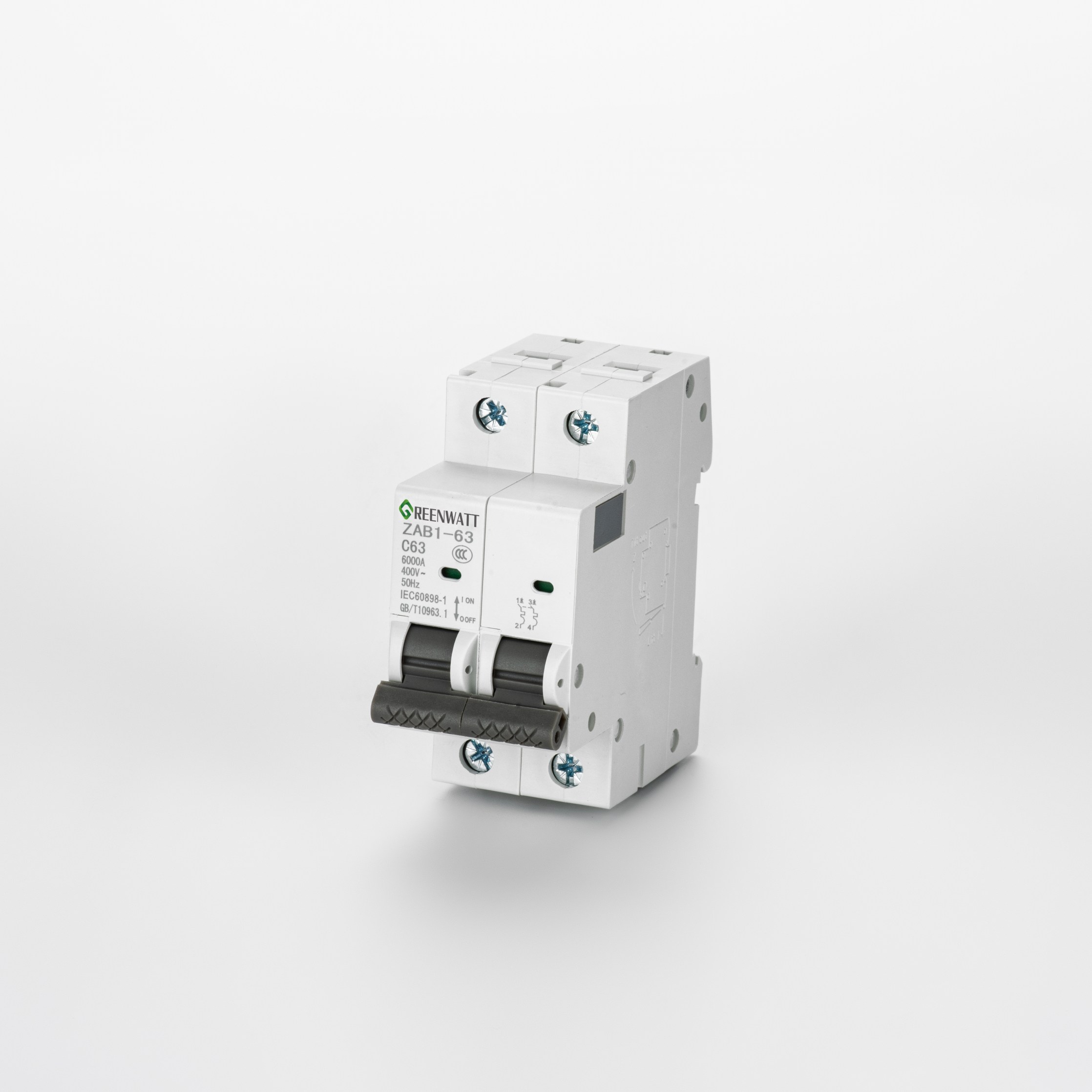 GREENWATT ZAB1-63 AC Miniature Circuit Breaker | 63A 400V